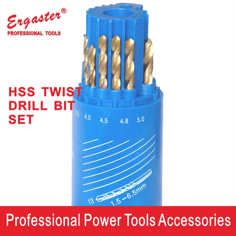 13PC HSS Titanium Drill Bits for Metal