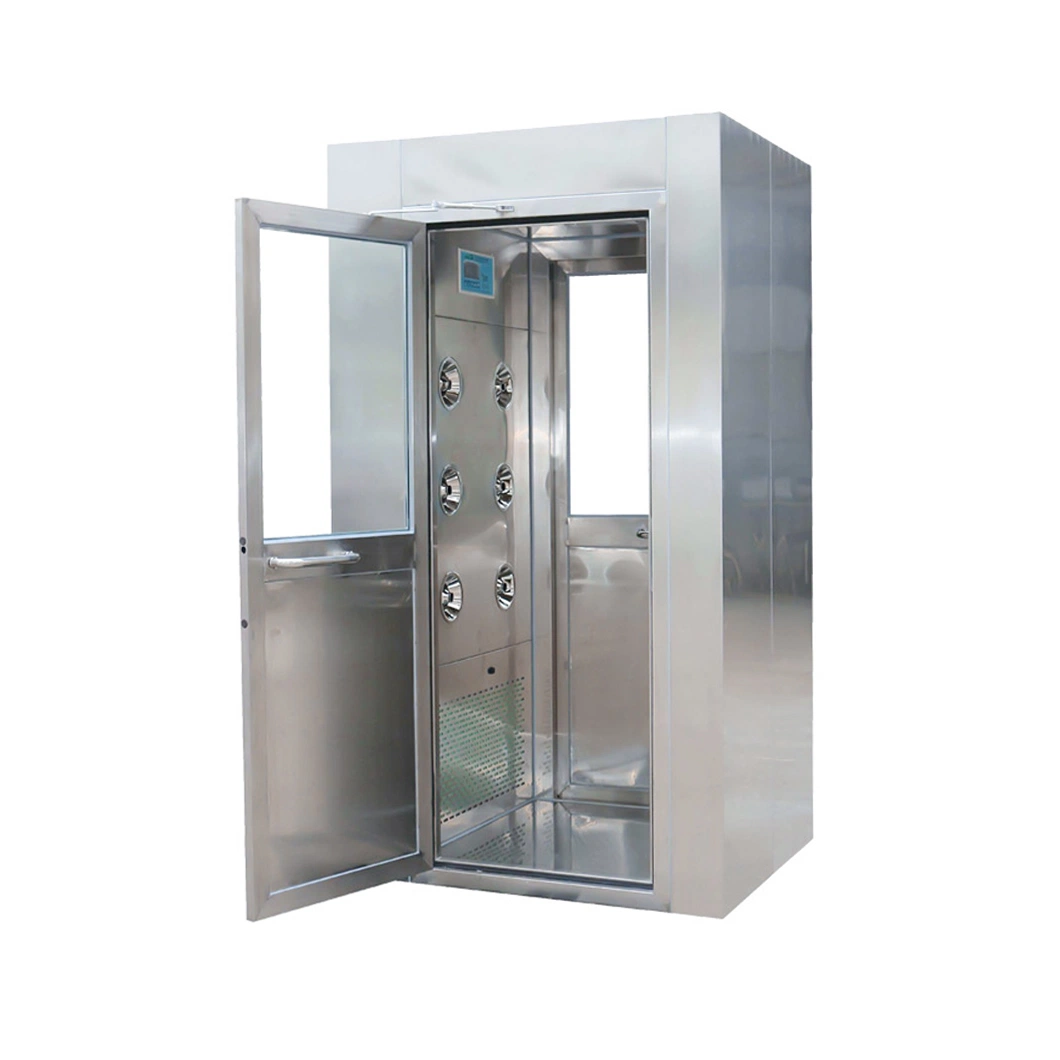 GMP Standard Cleanroom Workshop Air Shower Factory Stainless Steel Air Shower