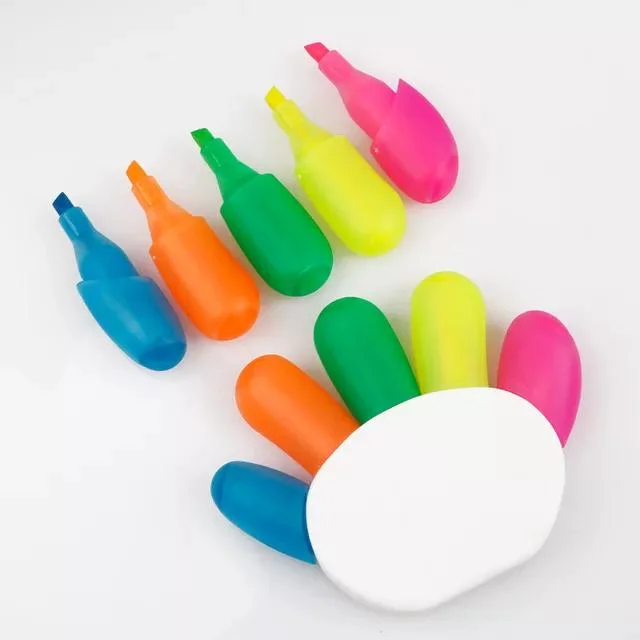 Multi Color Gift Highlighter Pen Promotional Stationery DIY Office Supply