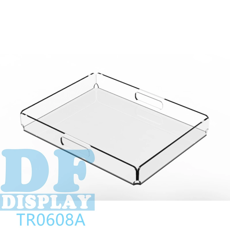 Acrylic Serving Trays Plastic Serving Tray Serving Tray with Handles Trays Set Serving