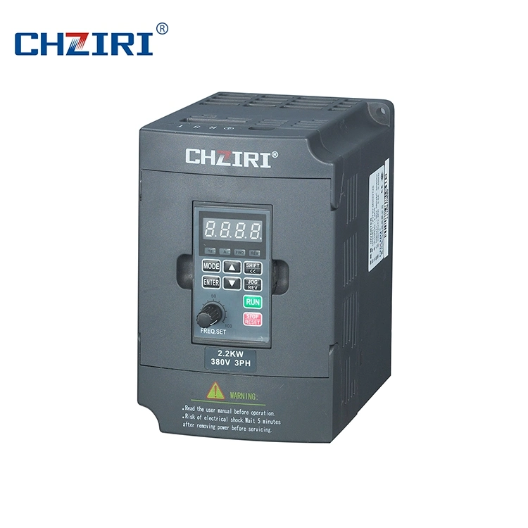 Chziri VFD 2.2kw 380V Frequency Inverter VFD for Motor 50/60Hz