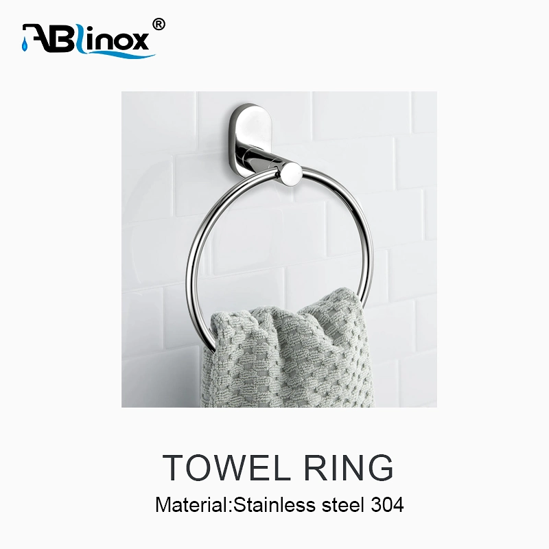 Precision Casting Stainless Steel 304 Circle Shaped Towel Bar Bathroom Accessories