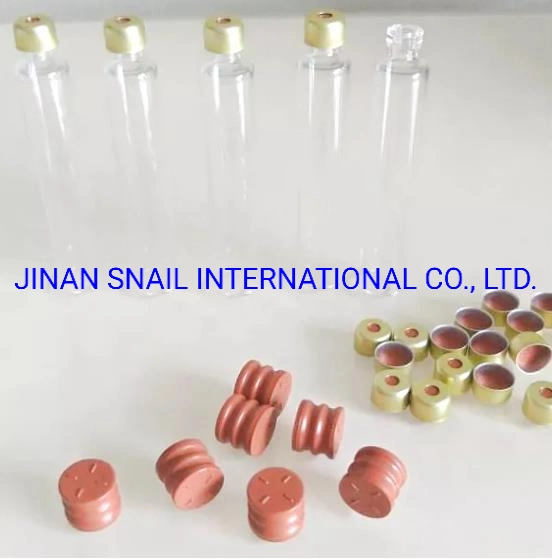 Transparent Medical Empty Disposable Glass Cartridge Pharmaceutical Use