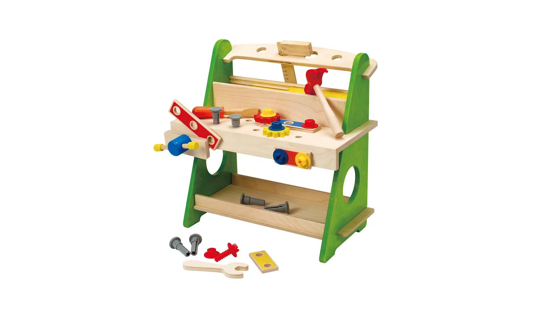 Werkbank DIY Schraubenschlüssel Plattform Kinder Pretend Spiel Set Holz Spielzeug