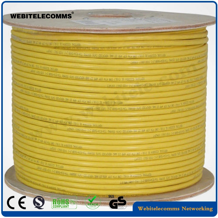 S/FTP Shielded Network Cable Cat 6A Twisted Pair Installation Cable