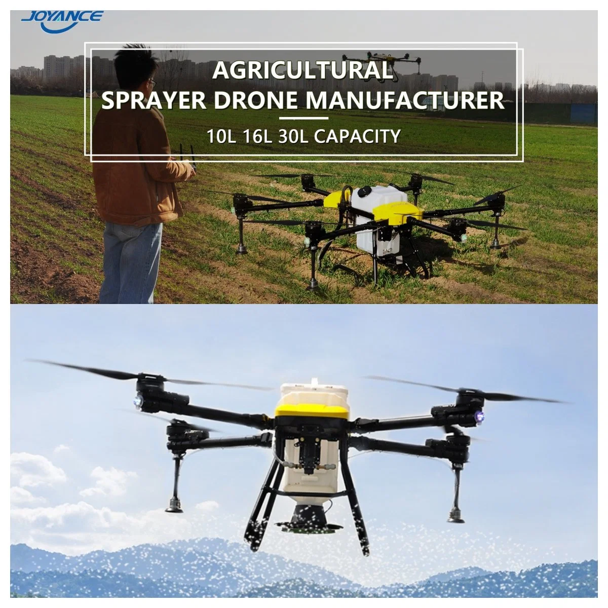 30liters 30L T30 große Nutzlast Sprayer Drohne Begasung UAV Spray Bauernhof Ernte Obstbäume mit besten Spray-Effekt