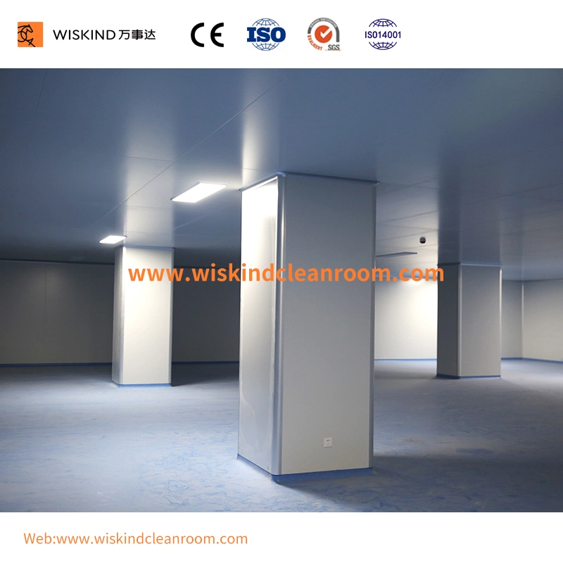 Anti - Noise/Fireproofing/No Dust Accumulation Cleanroom Sandwich Wall Panel