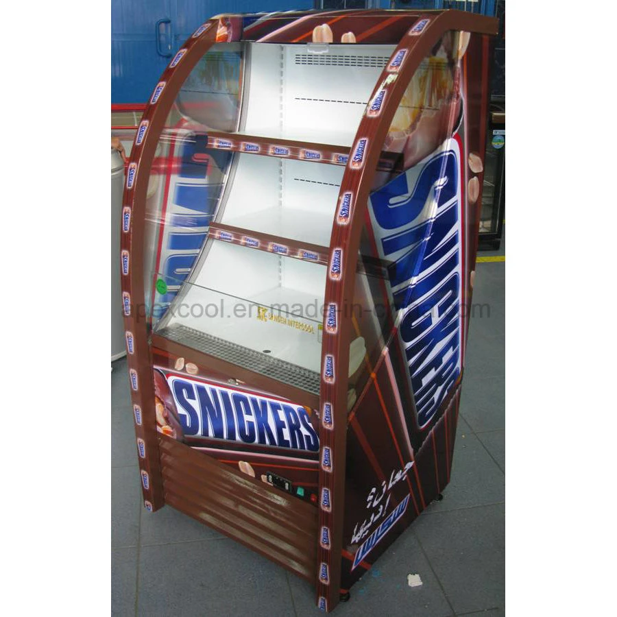 Supermarket Refrigerator Commercial Showcase of Apex Upright Open Chiller Type