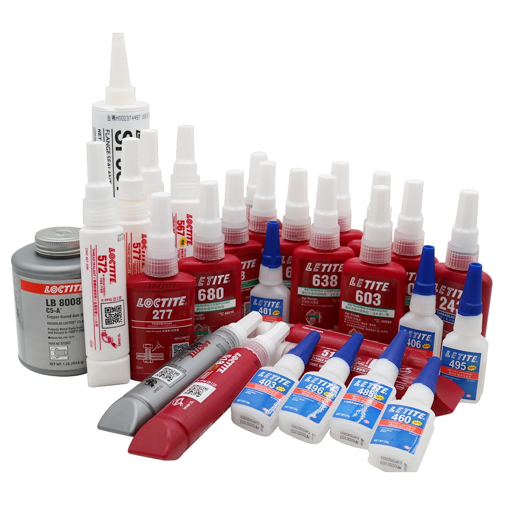 Клей Loctite Glue, клей Henkel, Loctite Henkel Sellante Loctitechina 770 401 406 495 480 460 454 243 242 262 638 243 5966 589 326 оптом Loctite Glue