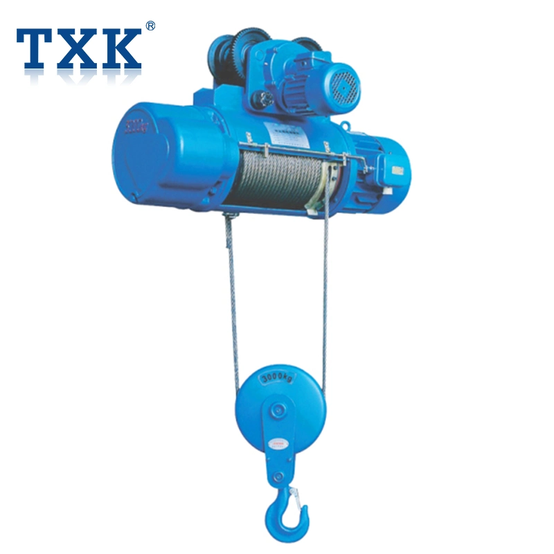 Heavy Duty Txk 3 Ton CD1/MD1 Electric Wire Rope Hoist