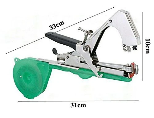 Encuadernadora de cinta Tapener máquina de atado manual dispensador de pistola de injerto Herramienta de mano de brida de grapadora Ci10390