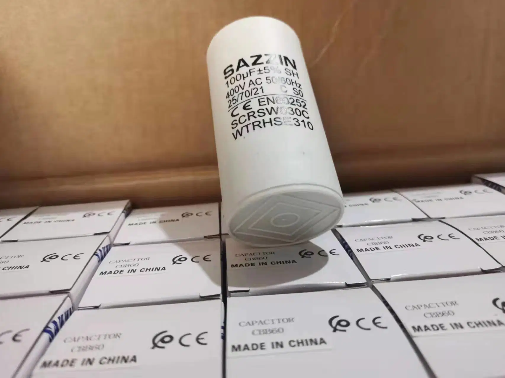 Cbb60 450V 45 UF Running Motor Electric Capacitor AC Single Phase 220V