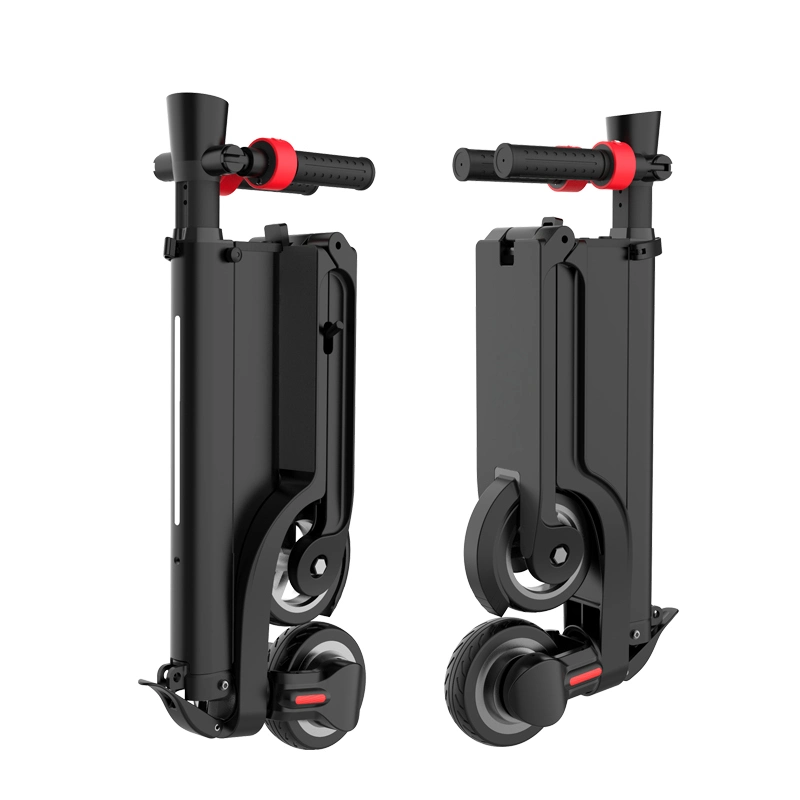 20km Long Lasting Battery Life Double Brake System Portable Folding Electric Scooter