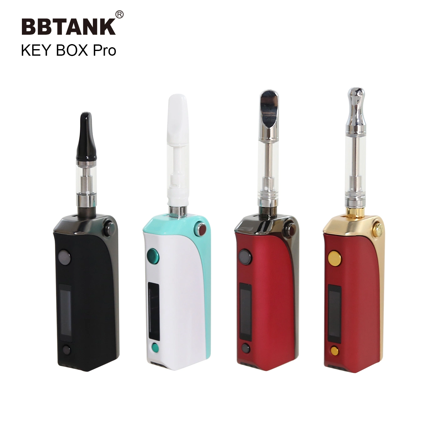 High Quality Bbtank Key Box PRO 510 Thread Battery for Cartridge/Atomizer Vape Pen Accessories