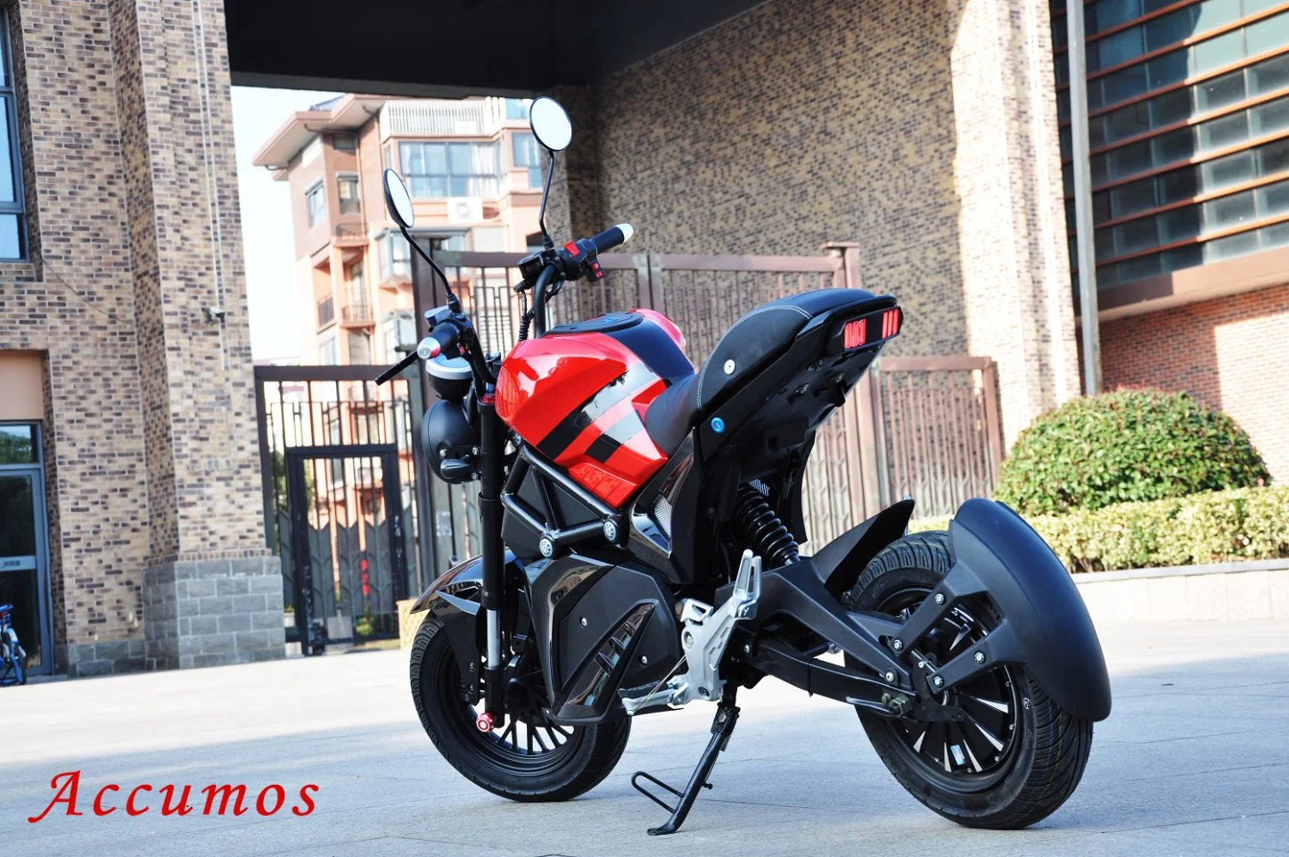 Accumos 12 Inch High Speed Electric Motorcycle