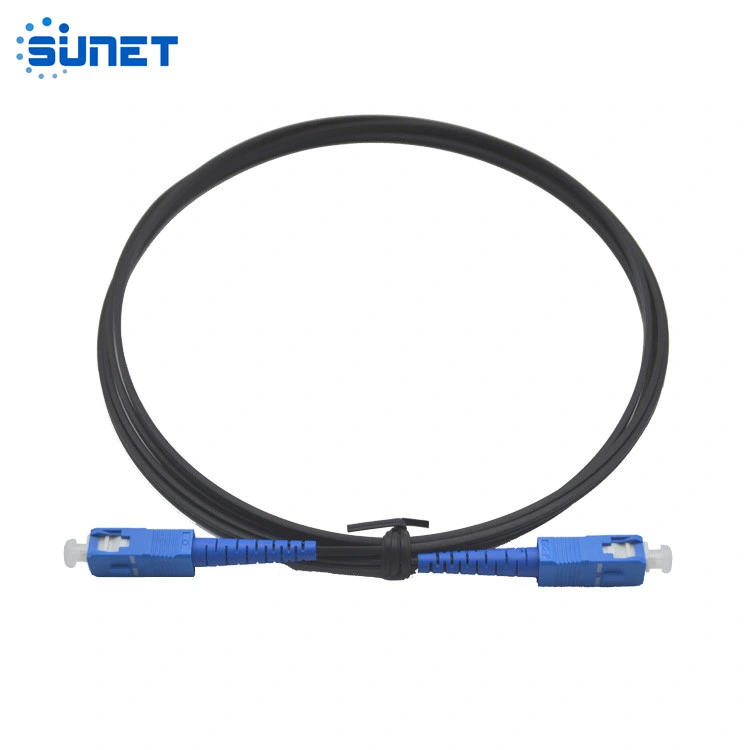 1 Core Sc Drop Cable Patch Cord FTTH Fiber Optic Patchcord