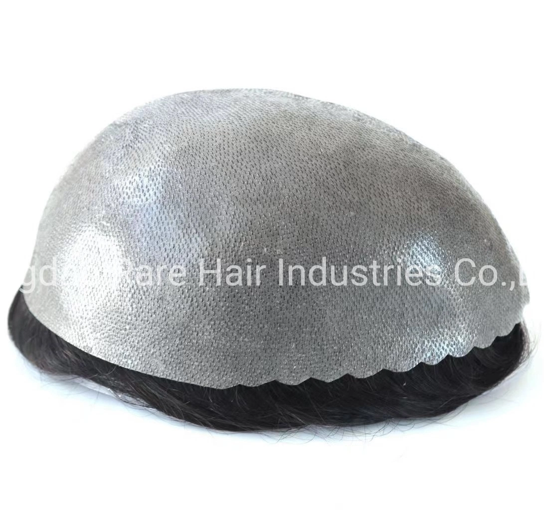 Durable Skin PU 1012mm Wig Human Hair Toupee Hair Replacement