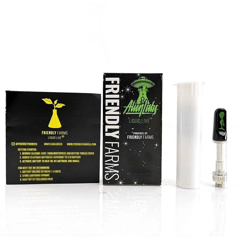 Los carros de la granja amigable rosca 510 0.8/1.0ml de capacidad del cartucho de Vape