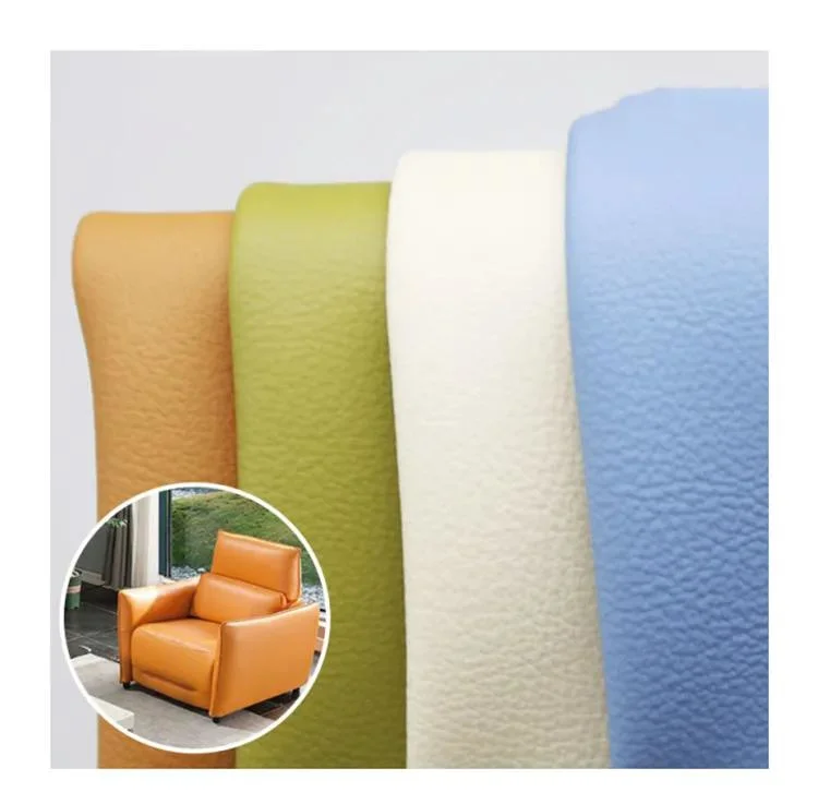 Дизайн имитация Microfволокно хлопок основа Faux синтетическая кожа для Обивка сидений для обивки сидений для мягкой мебели