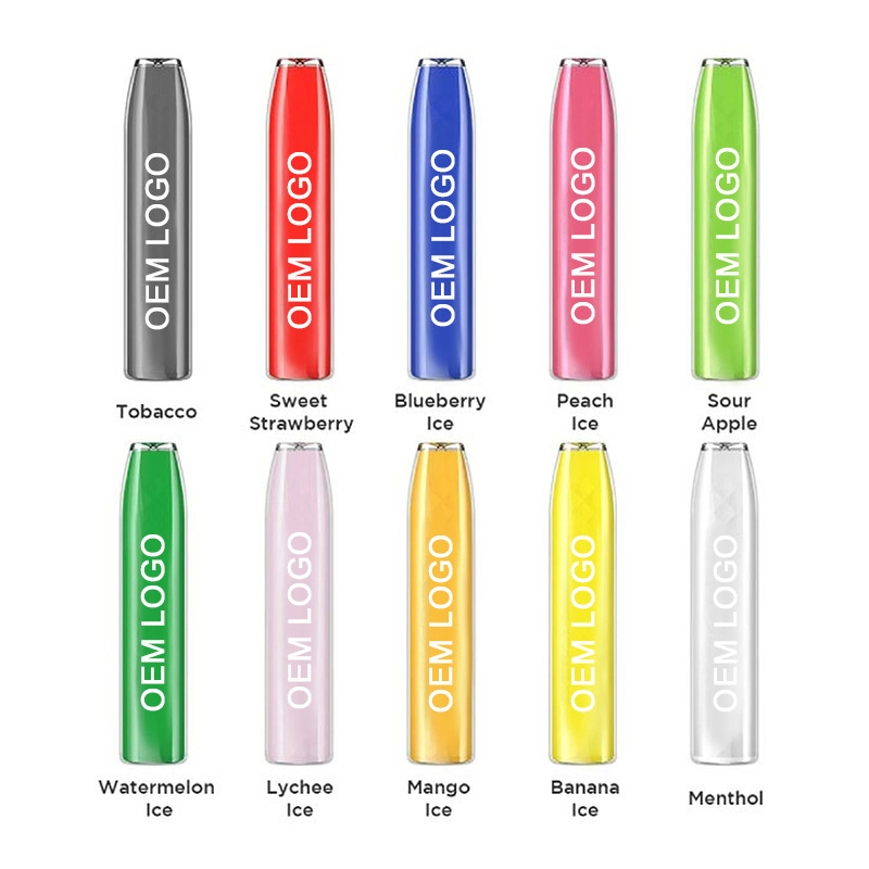 Wholesale/Supplier Customized Brand /OEM Brand Disposable/Chargeable Vape Electronic E Cigarette Pod Pen 500 Puff