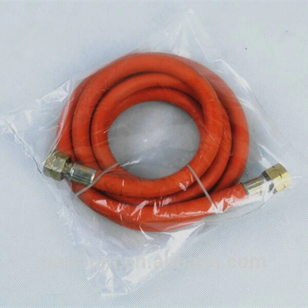 High Pressure NBR Material Orange Rubber LPG Gas Pipe with Best Price