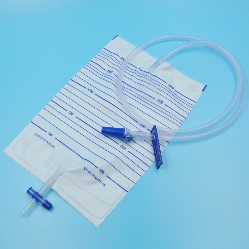 High Quality Cheap Price Disposable PVC Standard Close System Urine Bags