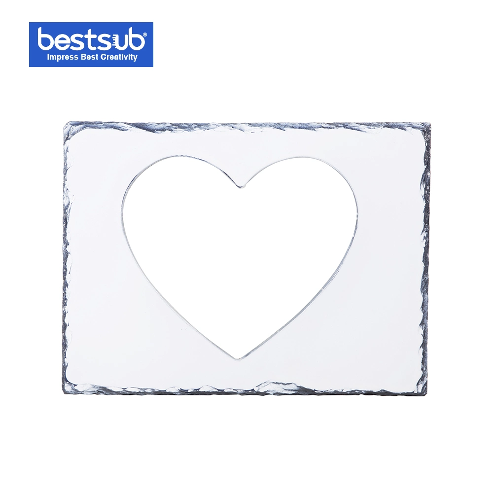 Sublimation Heart Shape Frame Slate (19*25cm) (SBBH54)