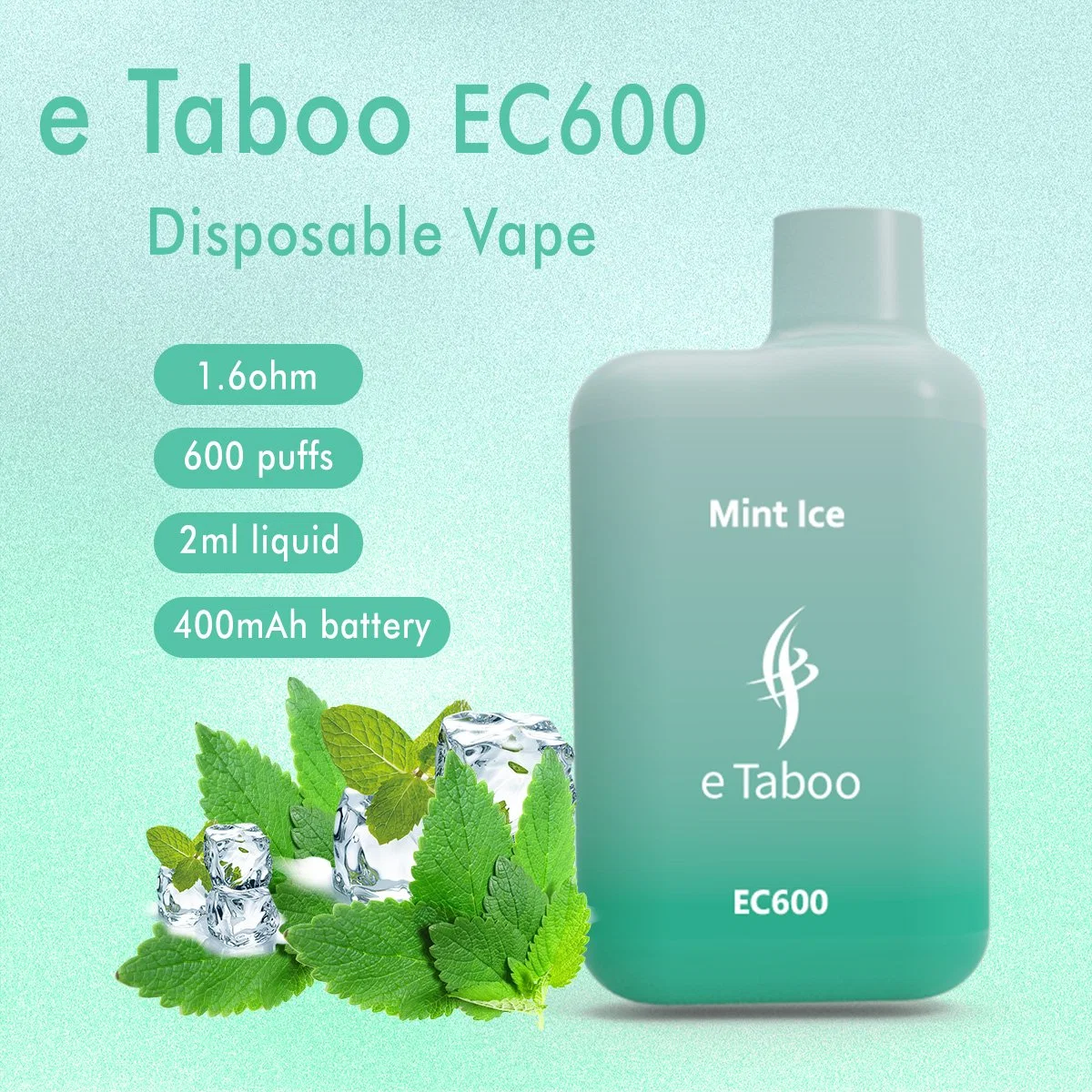 VAPE Bar 600 Puff Mini cigarrillo electrónico portátil Elfa Sistema Pod