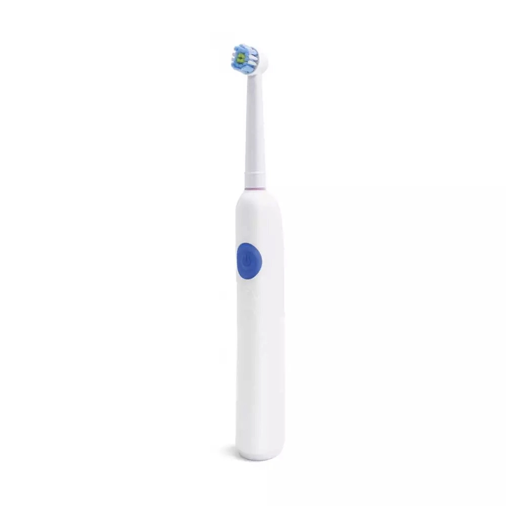 Recargable Jssan JS301 resistente al agua IPX7 un cepillo de dientes eléctrico plegable giratorio con cabeza redonda