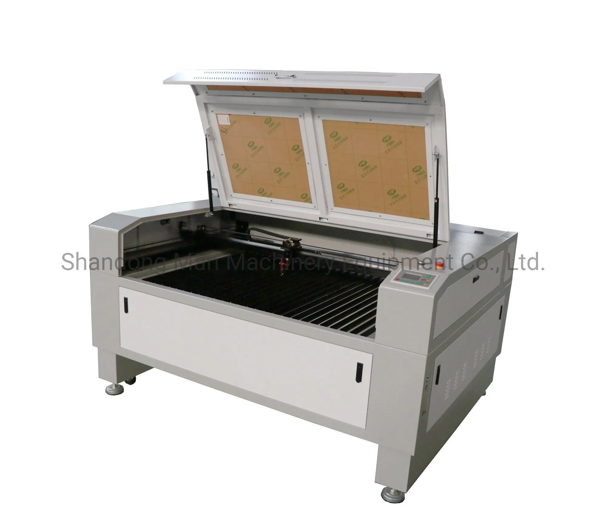 130W Columbia Auto Feeding System Leather Cutting Machine CO2 Laser Cutting System