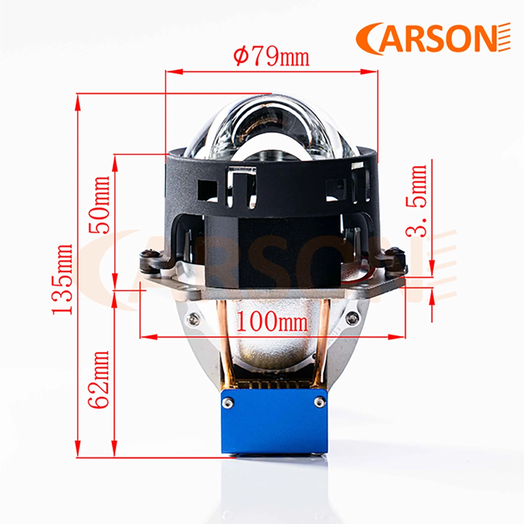 Carson L8s Оптовая продажа 3-дюймовой оригинальной лазерной би Светодиодный проектор для фар с автоматической регулировкой