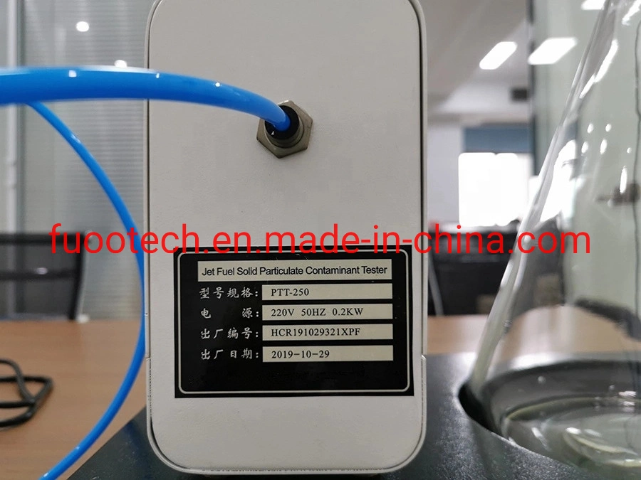 Fuootech Oil Quality Test ASTM D2276 Aviation Fuel Particulate Contaminant Analyzer by Line Sampling Solid Particle Contamination Tester