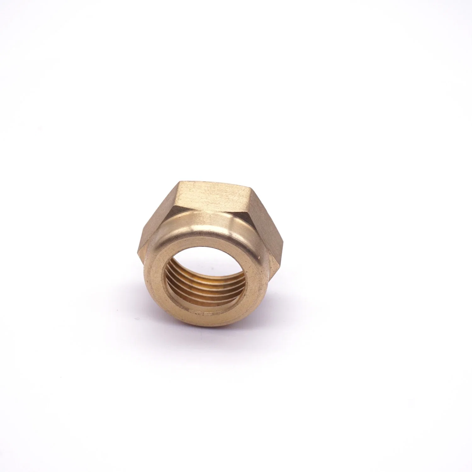 Customized High-Precision Brass Hex Nut Fitting with Passivate