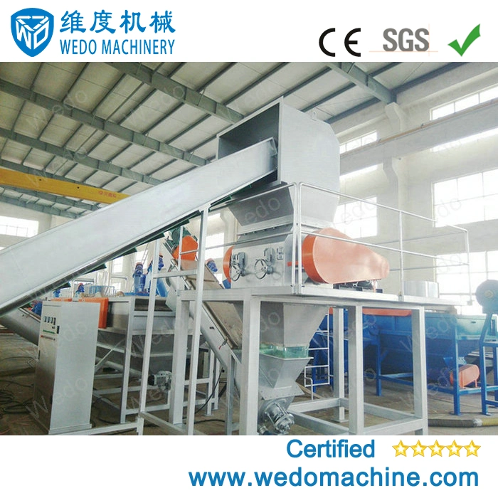 PE HDPE PP Plastic Bottle PS ABS PC Sheet Pipe Recycling Crushing Washing Line