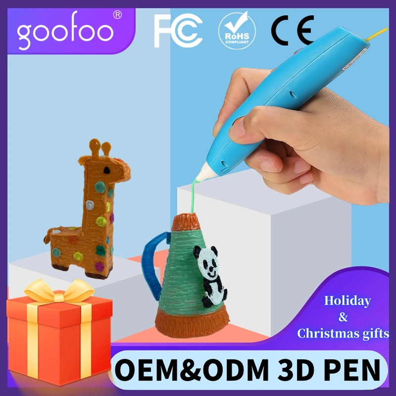 Nova caneta de impressão 3D de design com caneta 3D de filamento de 1,75 mm E Craft Toys for Kids 3D Printing Pen