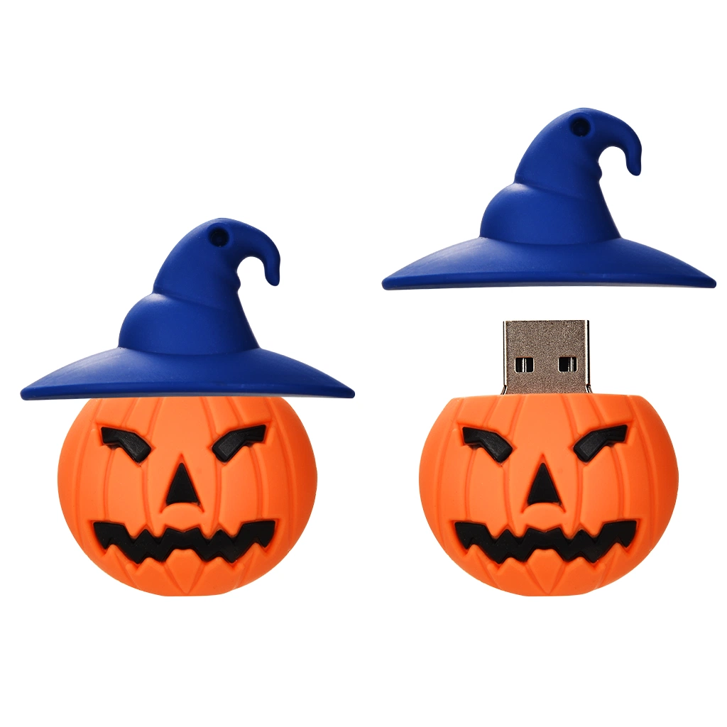 8GB 16GB 32GB 64GB Pumpkin Shape USB 2.0 Flash Drive USB Stick Pen Drive Cle USB 4 En 1 Laptop Computer PC