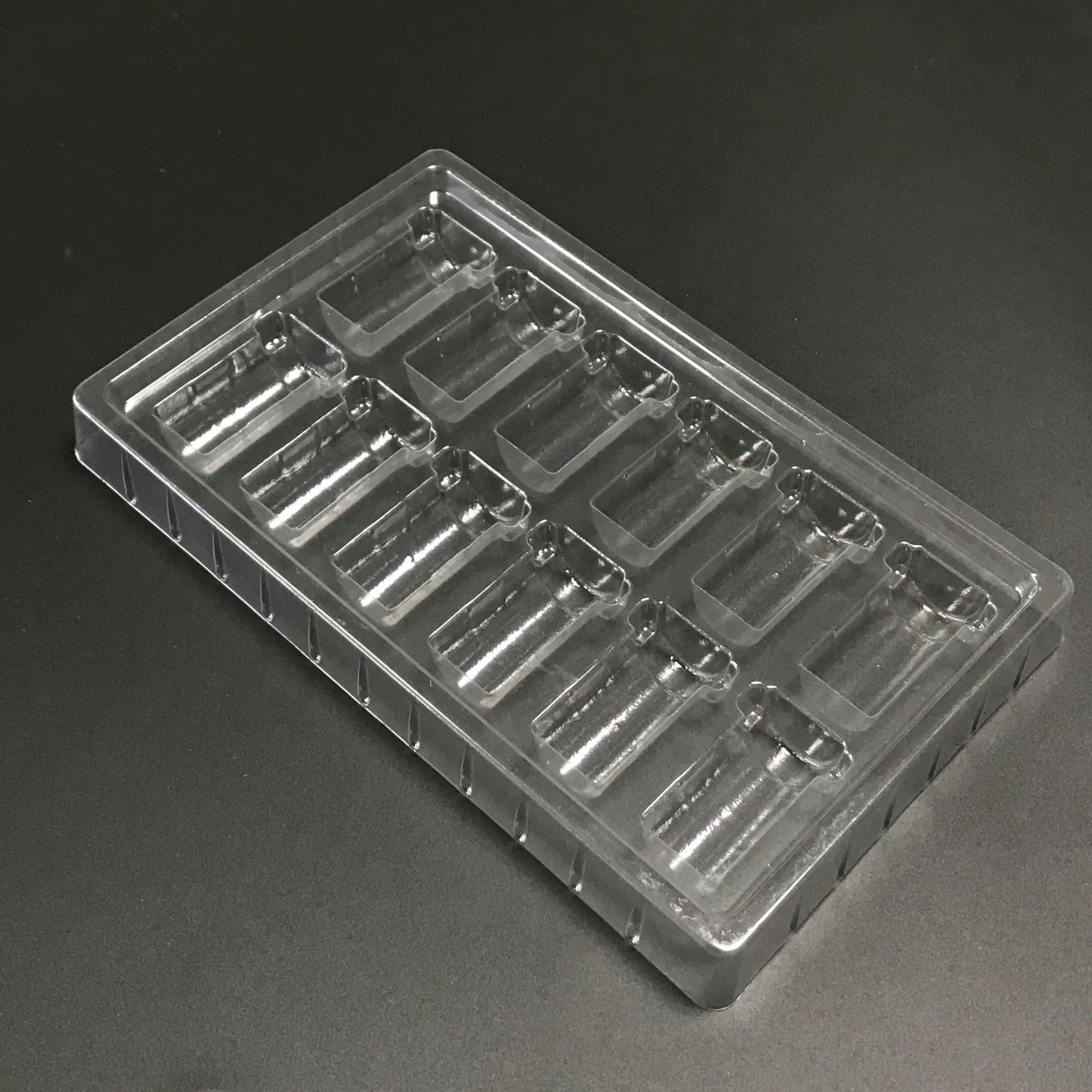 plastic packaging tray plate for cosmetic products
