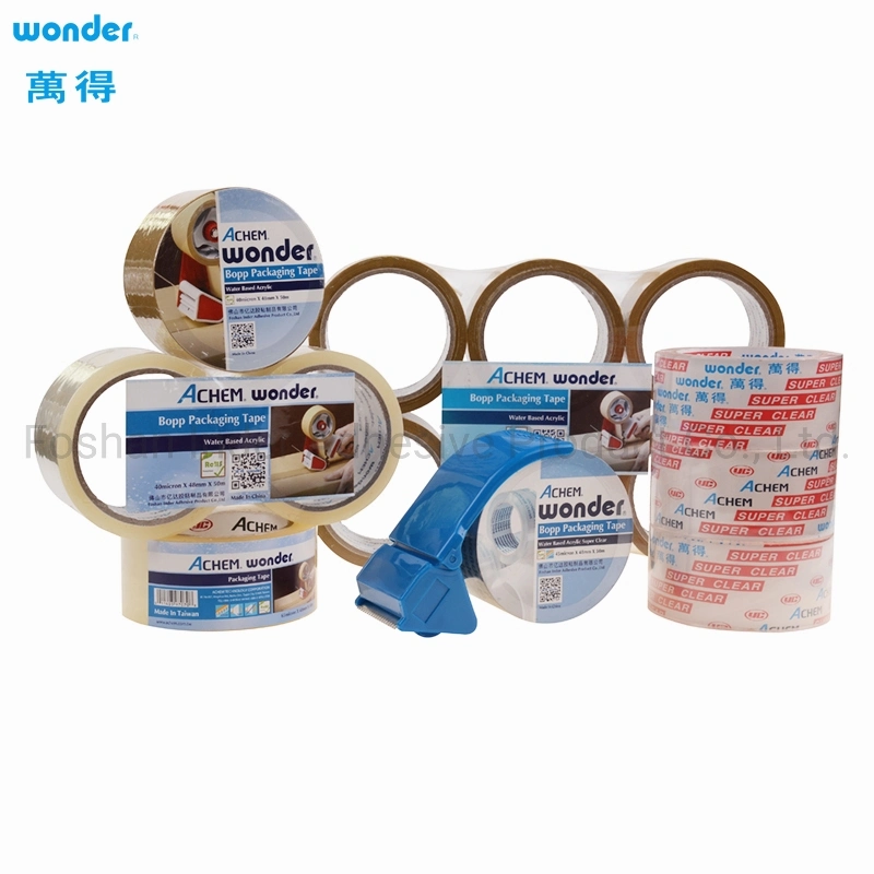 Marca Wonder Hot Sale cinta de papelería/dispensador de cinta/cortador de cinta OPP para Oficina