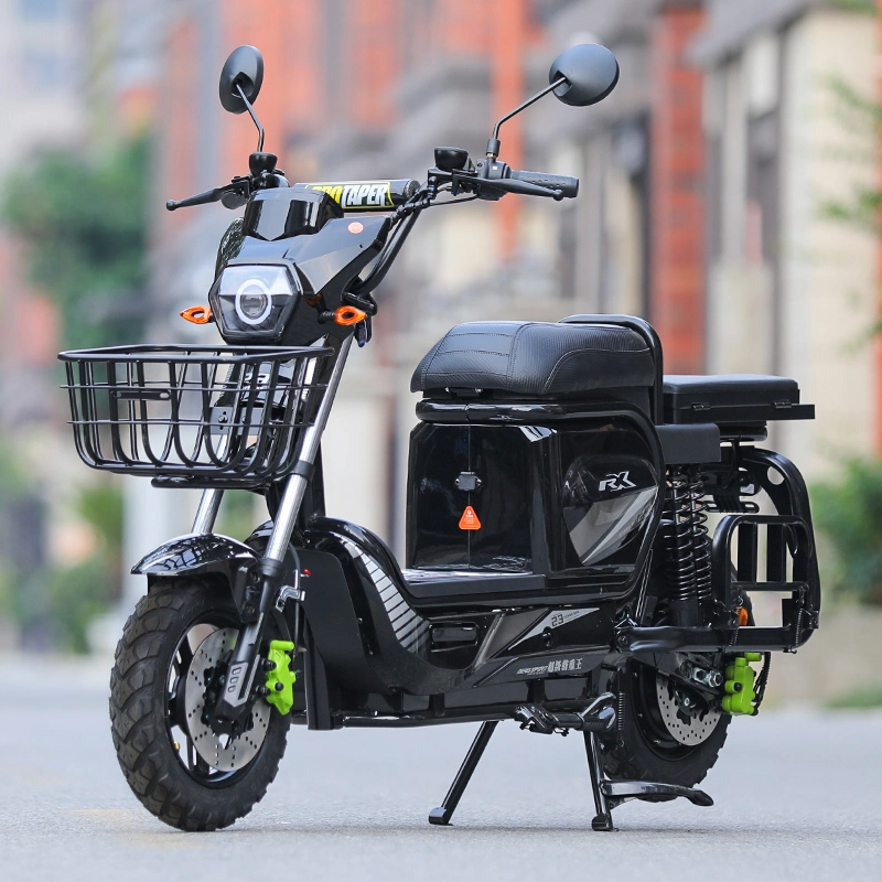 دراجة E-Scotter مزودة بباطة كهربائية ذات 72 فولت بقوة 3000 واط مع دواسة للحصول على الغذاء تسليم السيارة الكهربائية