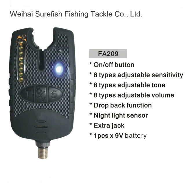 High Sensitivity Digital Circuit Carp Fishing Bite Alarm