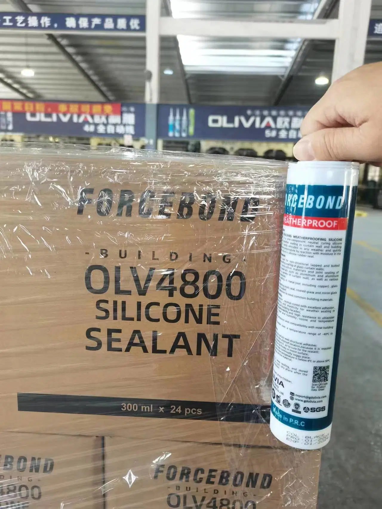 Meilleure vente de silicone résistant aux UV et aux intempéries, adhésif en silicone blanc pour mur-rideau.