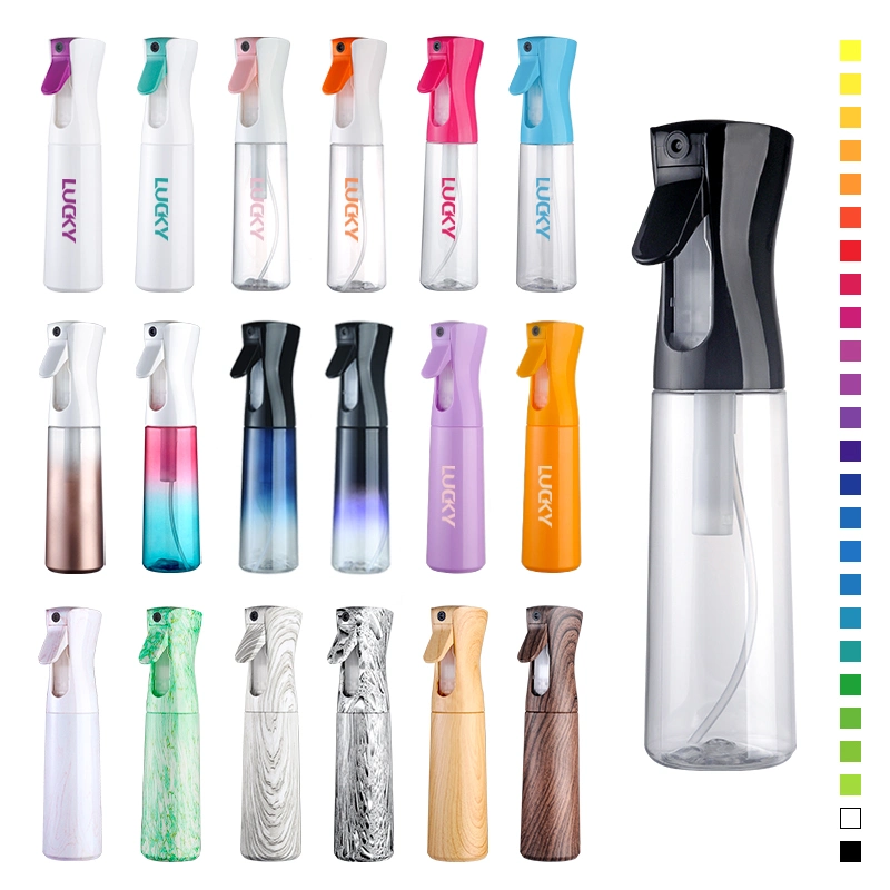 200ml 300ml Fine Mist Cute Water Sprayer Plastic Alchohol Hairdresser Wholesale/Supplier Spray Bottle 2021 Color