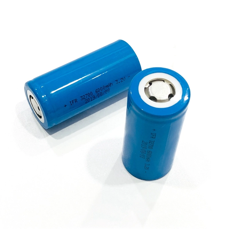 Batería de fosfato de hierro y litio LFP recargable de ciclo profundo 3,2 V 6000mAh 6ah Cell 32700 32650 batería LiFePO4 para herramientas eléctricas/luz LED