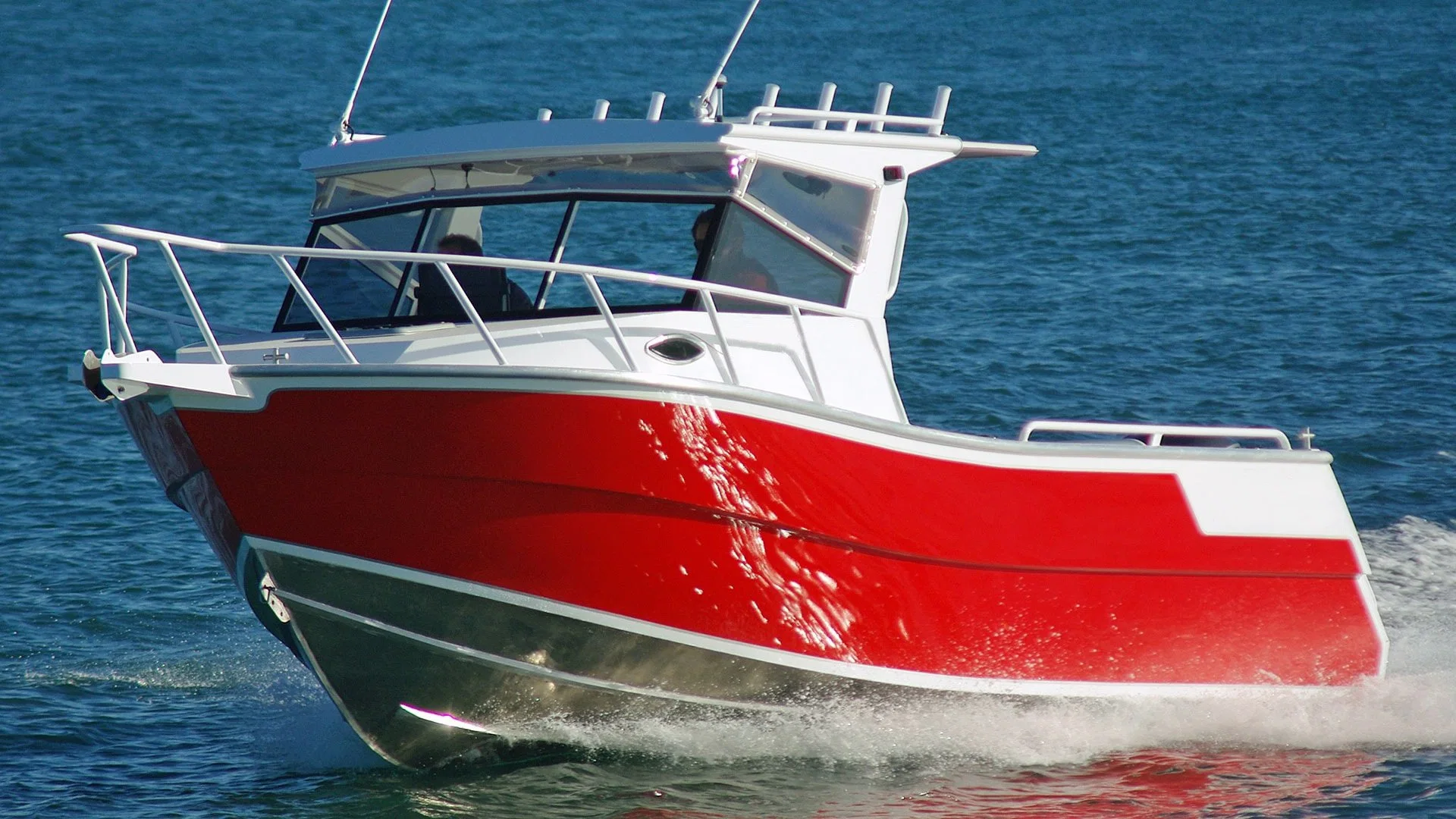 Offshore Cabin Cruiser Deep V Hull Fishing Boat for Sale