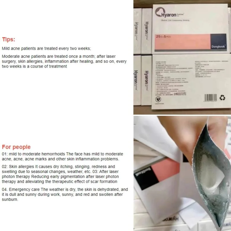 Atacado coreano cosméticos Hyaron Collagen Mask Whitening e moisturizing