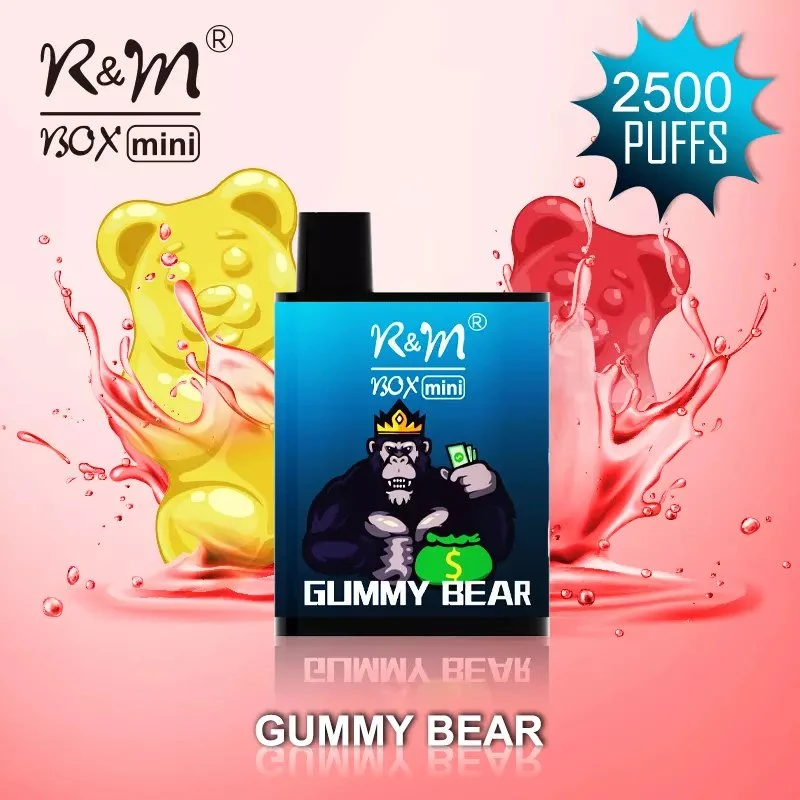 Buen precio 7ml de líquido e insertará el cuadro de R&amp;M Mini 2500 inhalaciones E cigarrillo desechable Vape Pen