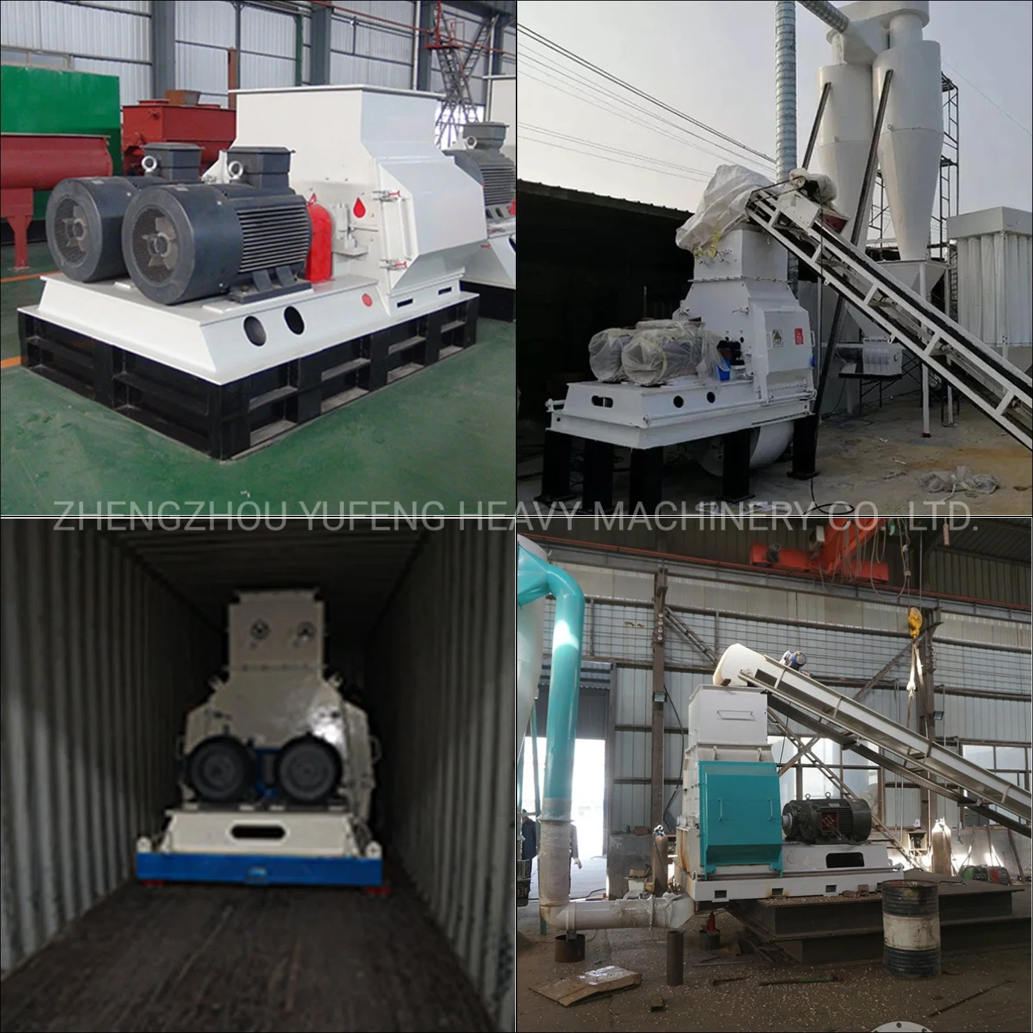 Good Price Yufchina Hammer Mill Wood Pellet Chips Sawdust