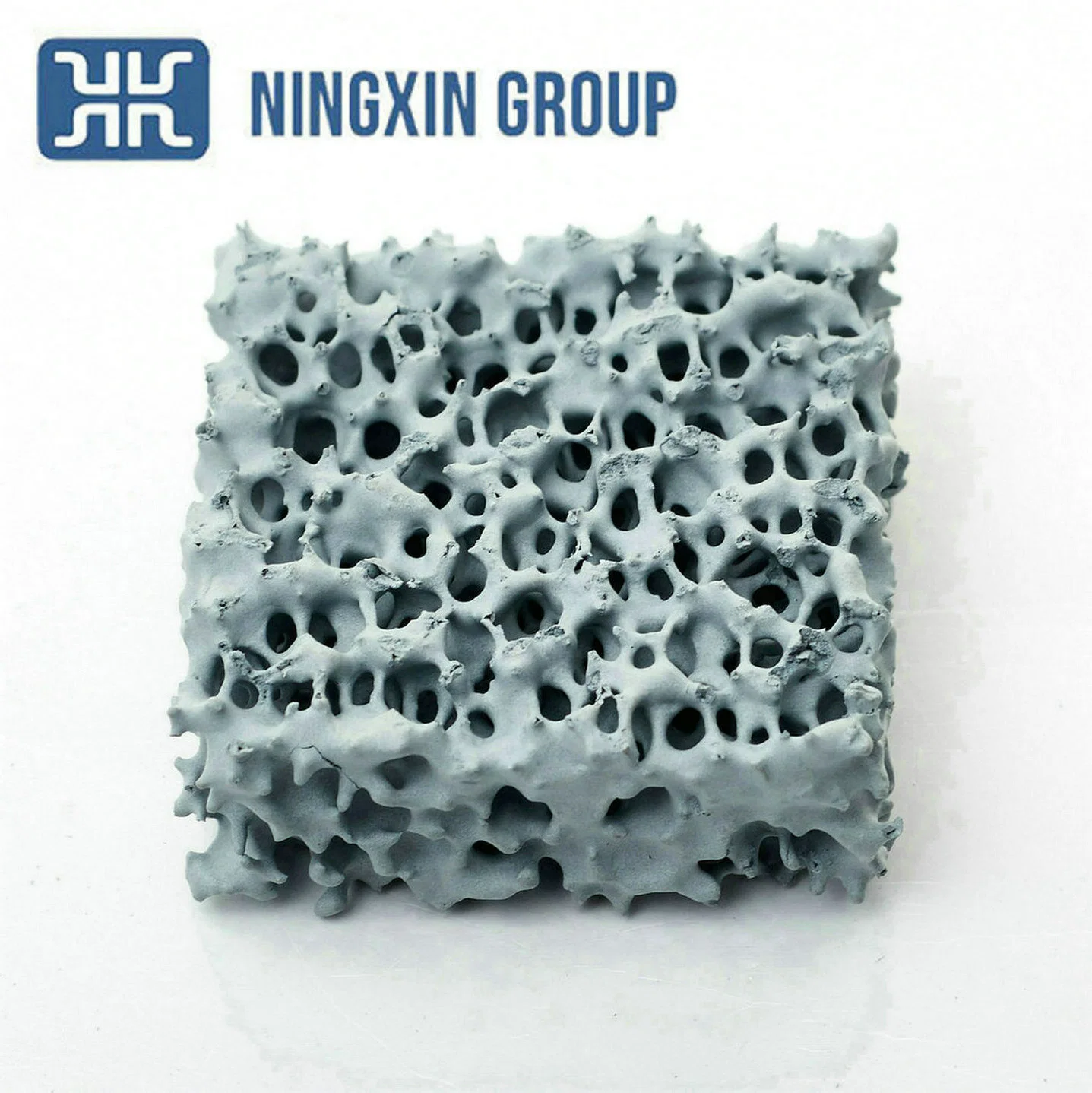 Round Silicon Carbide Ceramic Foam Filter Square Sic Honeycomb Ceramic for Molten Metal Filtration D50*22 D60*22 D70*22 D80*22