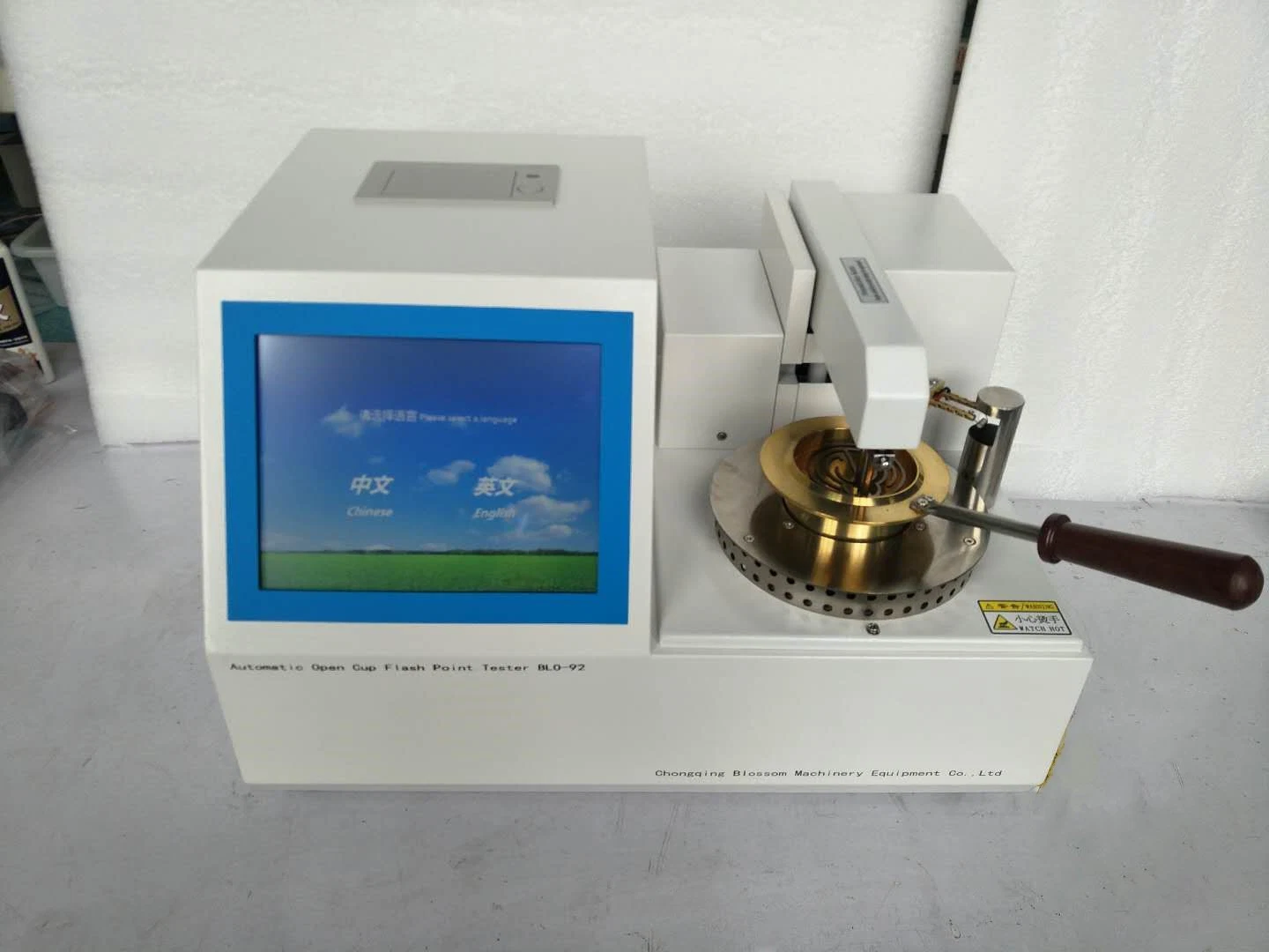 ASTM D92 Open Cup Automated Lubricating Oil Flash Point Tester