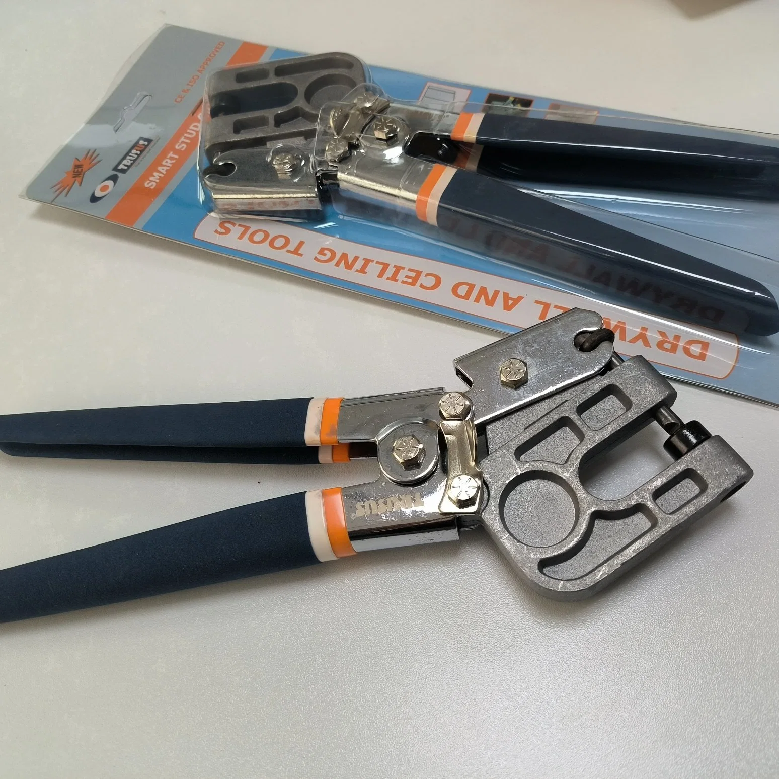 Punch Pliers Keel Punch Lock Stud Crimper Connection Plier Locking Pliers Hand Tools